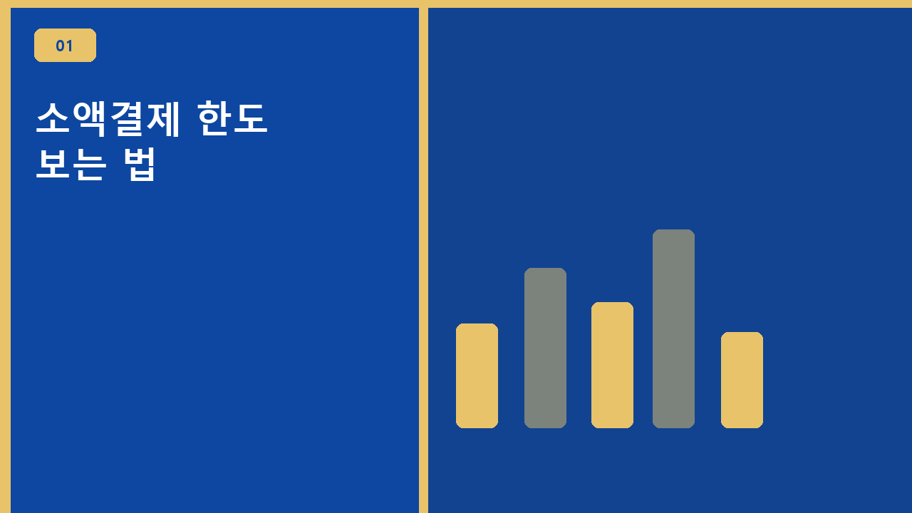 소액결제 한도 보는 법